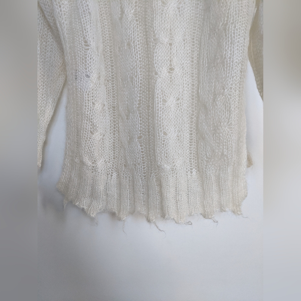 Anthropology Cream Women's Sweater - Picture 13 of 13